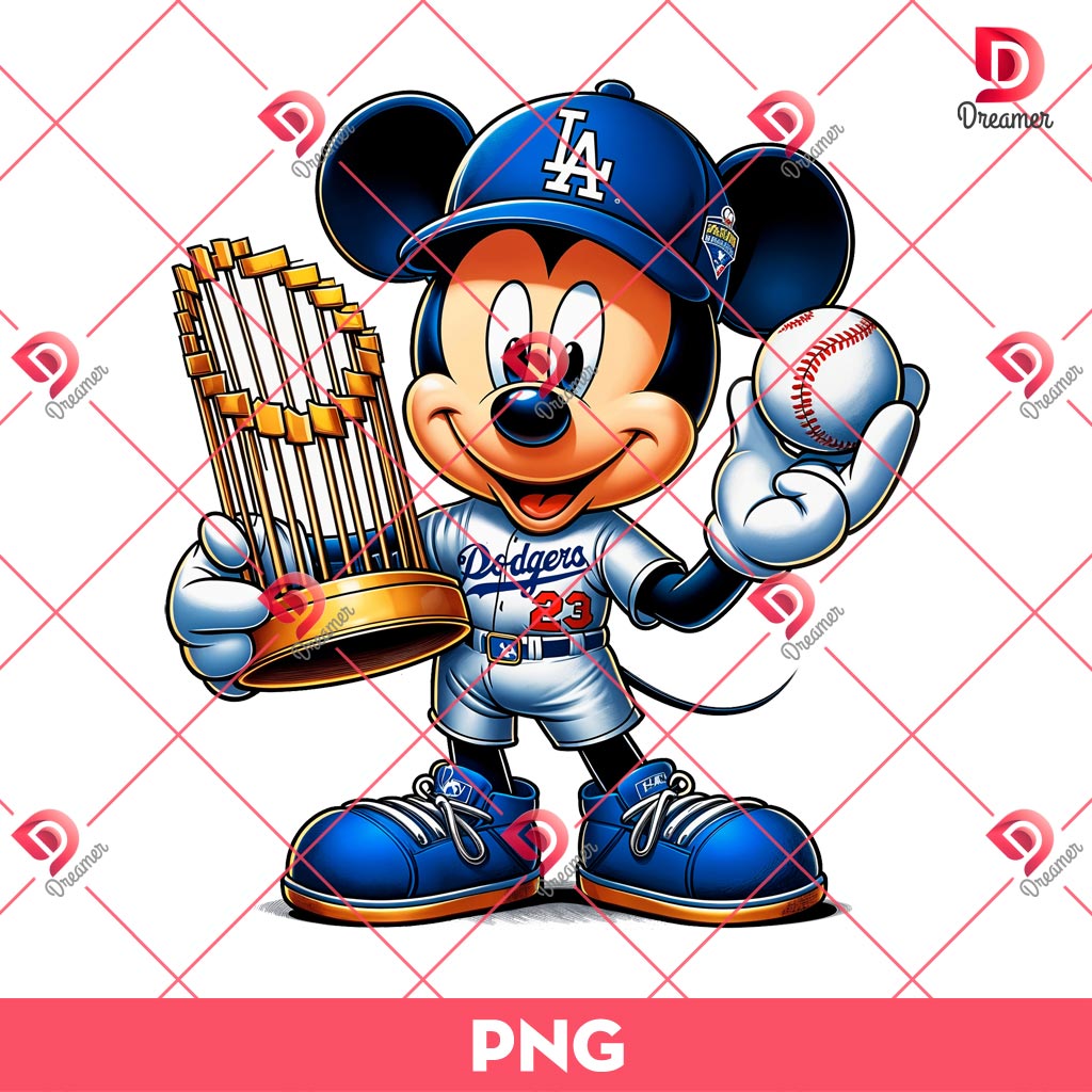 Bundle Mickey Mouse LA Dodgers PNG, Los Angeles Dodgers Disney Friends PNG Bundle, Mickey Baseball PNG 20 Mickey Los Angeles Dodgers World Series Champions PNG, LA Dodgers Baseball Champions 2024 PNG