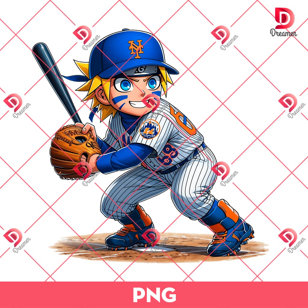 Naruto New York Mets Player PNG, Anime Character Baseball PNG 1 Naruto New York Mets Player PNG, Anime Character Baseball PNG