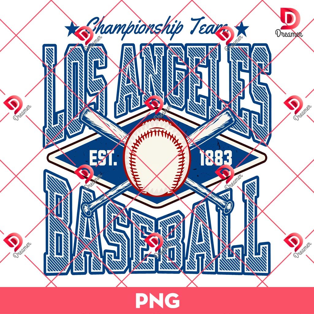 Vintage Los Angeles Baseball PNG, Championship Team PNG, LA Dodgers Baseball PNG 1 Vintage Los Angeles Baseball PNG, Championship Team PNG, LA Dodgers Baseball PNG