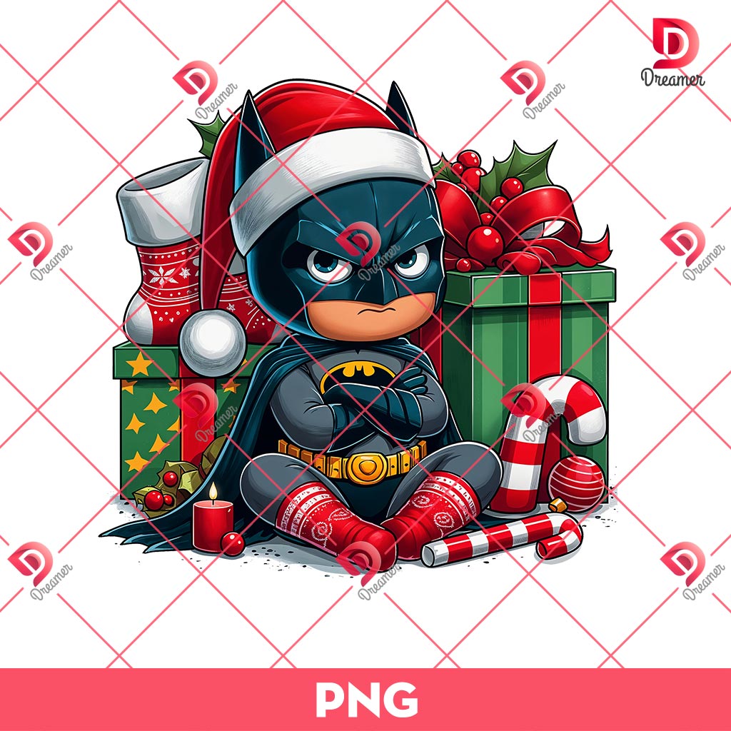 Batman Merry Christmas PNG, Superhero PNG, Merry Christmas PNG 1 Batman Merry Christmas PNG, Superhero Christmas PNG