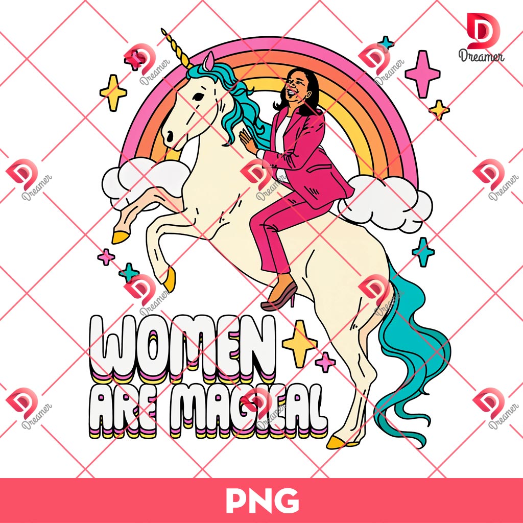 Women Are Magical Kamala Harris PNG, Kamala Harris Unicorn PNG 1 Women Are Magical Kamala Harris PNG, Kamala Harris Unicorn PNG
