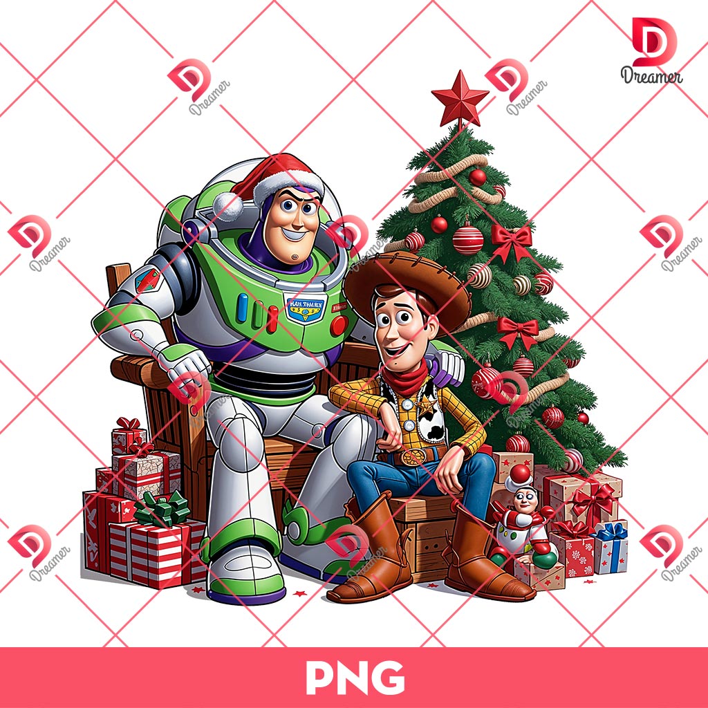 Woody And Buzz Lightyear Christmas PNG, Merry Christmas Toy Story Cartoon PNG 1 Woody And Buzz Lightyear Christmas PNG, Merry Christmas Toy Story Cartoon PNG
