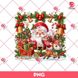 Xmas Santa Claus PNG, Merry Christmas Clipart PNG