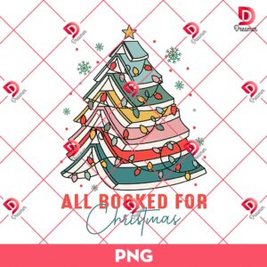 All Booked for Christmas PNG, Christmas Teacher PNG