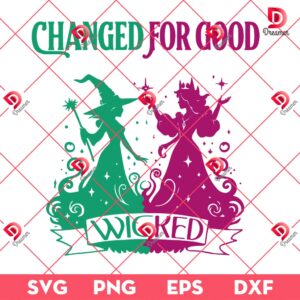 Changed For Good Wicked SVG PNG