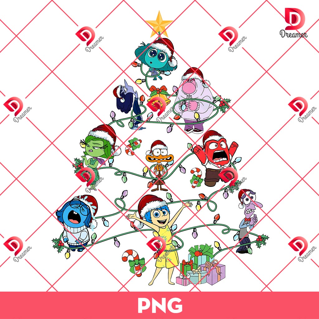 Christmas Light Tree PNG, Cartoon Emotions Friends Inside Out PNG 2 Christmas Light Tree PNG, Cartoon Emotions Friends Inside Out PNG