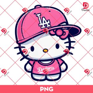 80+ Hello Kitty Los Angeles Dodgers PNG, All Designs LA Dodgers Hello Kitty by SVG Dreamer 142 Cute Kitty Pink LA Dodgers PNG, Hello Kitty Dodgers Baseball PNG
