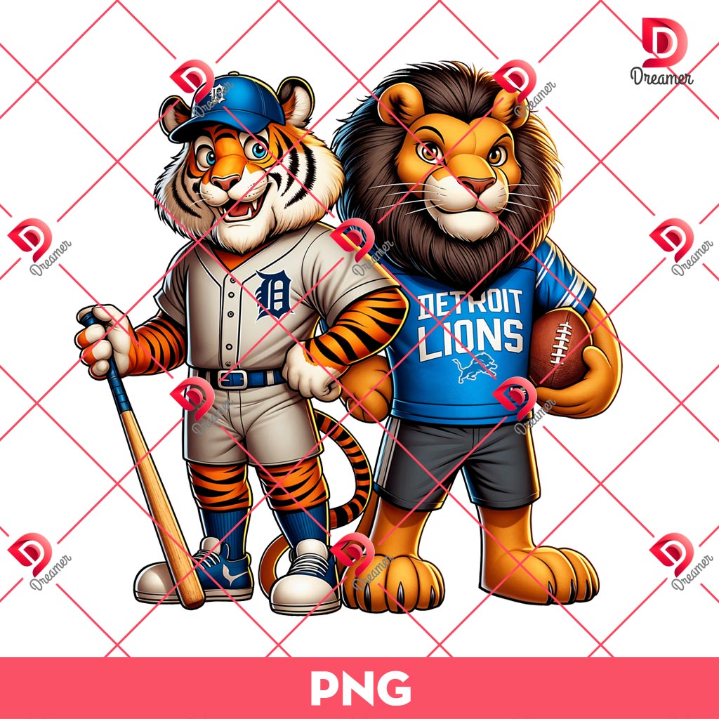 Detroit Sport Lions And Tigers PNG, Detroit Baseball And Football PNG 1 Detroit Sport Lions And Tigers PNG, Detroit Baseball And Football PNG