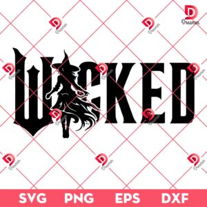 Elphaba Wicked SVG PNG EPS DXF, Elphaba Wicked Movie SVG