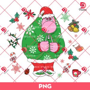 Embarrassment Merry Christmas Inside Out PNG, Disney Movie Inside Out Christmas PNG