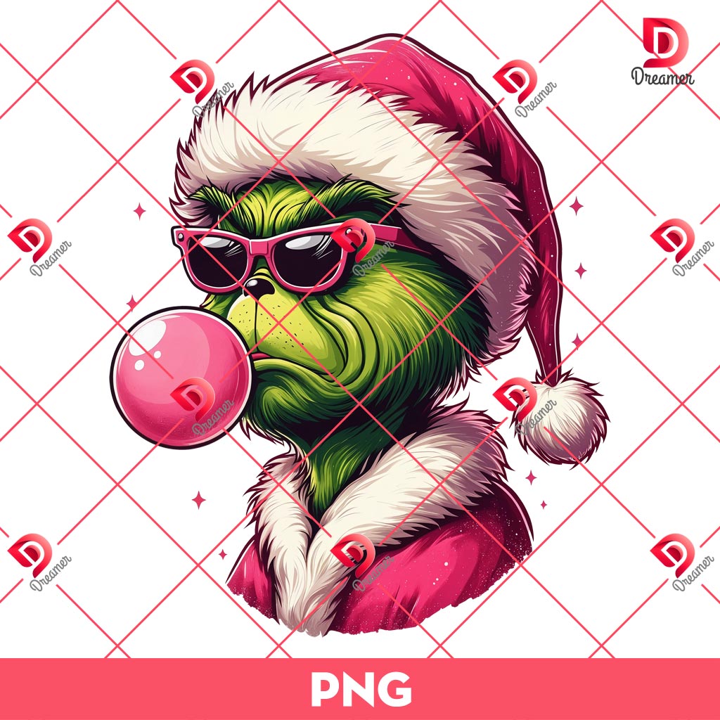 Grinch Blowing Bubble PNG, Pink Grinchmas PNG, Merry Xmas Grinch PNG 1 Grinch Blowing Bubble PNG, Pink Grinchmas PNG, Merry Xmas Grinch PNG
