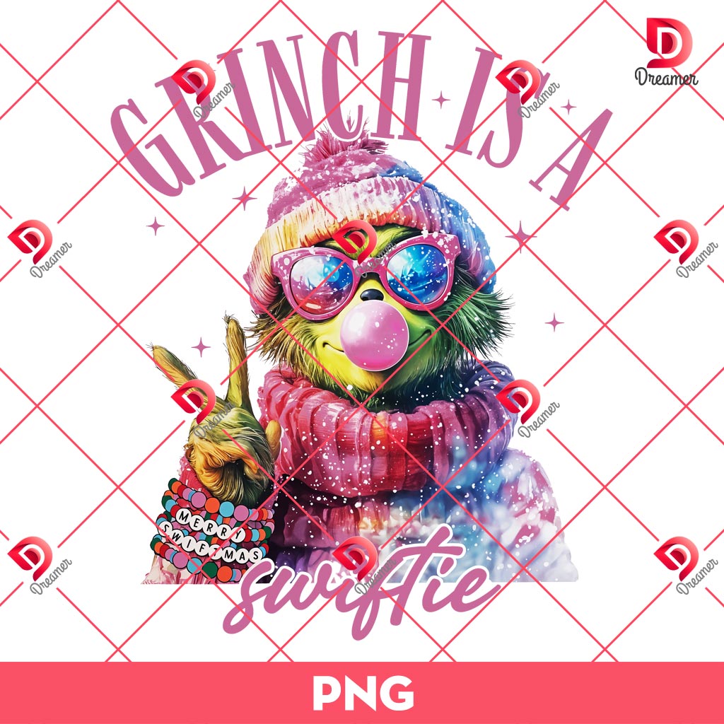 Grinch Is A Swiftie PNG, Merry Swiftmas PNG 2 Grinch Is A Swiftie PNG, Merry Swiftmas PNG