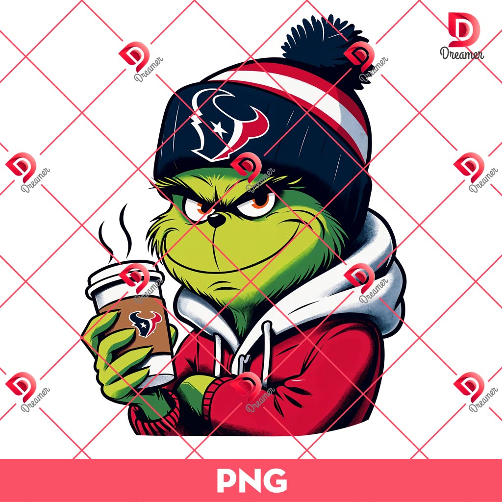 Grinchmas Houston Texans PNG, Grinch Coffee NFL Texans Football PNG 1 Grinchmas Houston Texans PNG, Grinch Coffee NFL Texans Football PNG