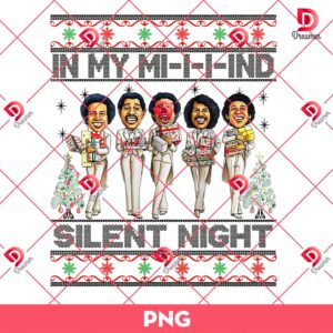 In My Mind Silent Night PNG, African Christmas Silent Night PNG