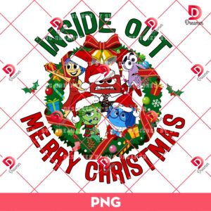 Inside Out 2 Christmas PNG, Christmas Movie PNG