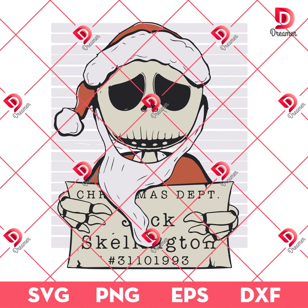 Jack Skellington Christmas SVG PNG, Nightmare Before Christmas Movie SVG PNG 1 Jack Skellington Christmas SVG PNG, Nightmare Before Christmas Movie SVG PNG