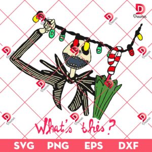 Jack Skellington Nightmare SVG PNG, Nightmare Before Christmas Movie SVG PNG