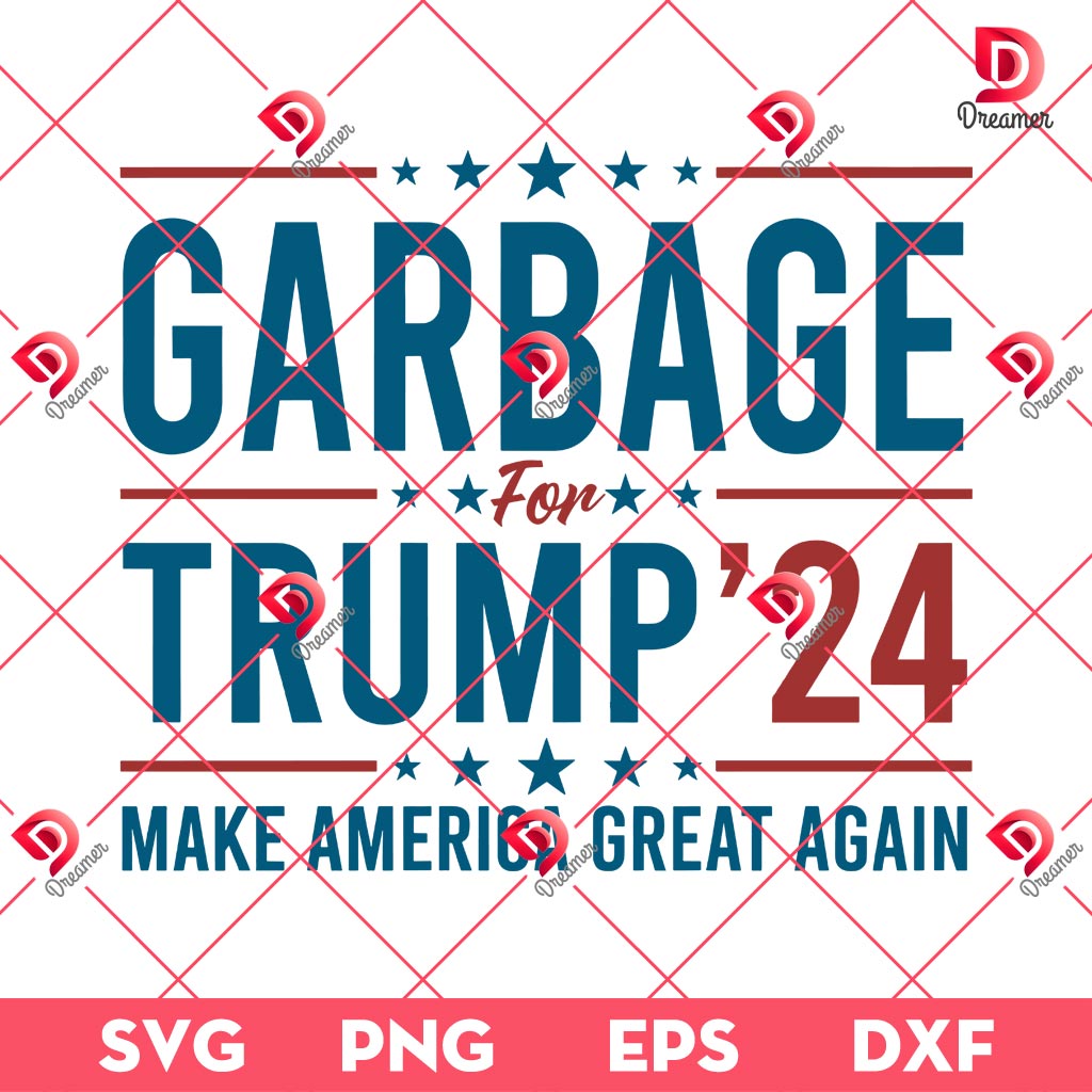 MAGA Garbage For Trump SVG, Trump Garbage SVG 2 MAGA Garbage For Trump SVG, Trump Garbage SVG