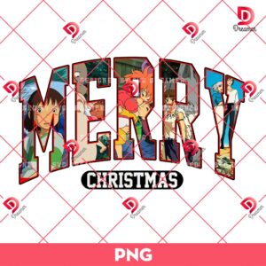 Merry Christmas Ghibli Studio PNG, Ghibli Christmas PNG