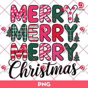Merry Merry Merry Christmas PNG