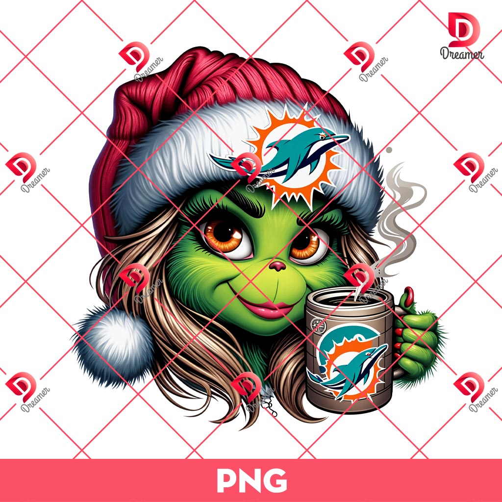 Bundle Miami Dolphins PNG Design, NFL DolphinsFootball PNG Bundle, Bundle NFL Team 12 Indianapolis Colts Cute Grinch Girl PNG, Boujee Grinch Christmas NFL Football PNG