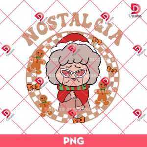 Nostalgia Inside Out Christmas PNG, Inside Out 2 Cartoon Merry Christmas PNG