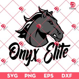 Onyx Elite Horse SVG PNG EPS DXF