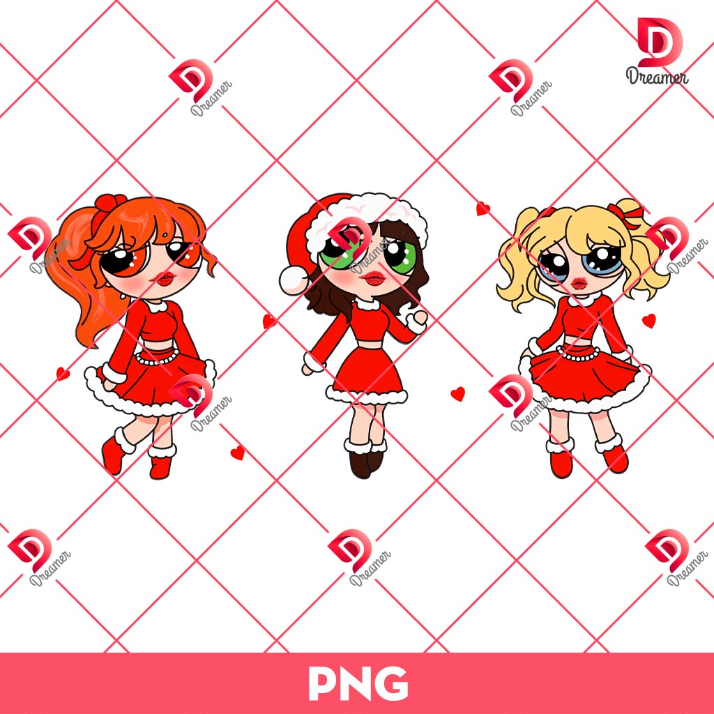 Powerpuff Girls Christmas PNG, Merry Xmas Cartoon PNG 1 Powerpuff Girls Christmas PNG, Merry Xmas Cartoon PNG