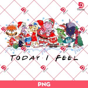 Merry Christmas Inside Out Friends PNG, Christmas Movie Cartoon Inside Out 2 PNG