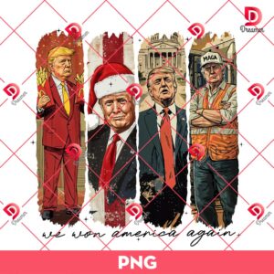 We won america again 2024 PNG, Mac daddy png, MAGA Supporter trump 2024 Graphic PNG