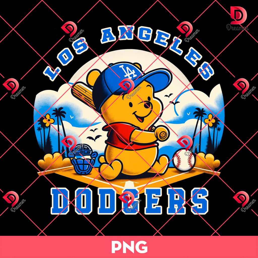 Winnie The Pooh Dodgers PNG, Los Angeles Dodgers World Series Champs PNG 2 Winnie The Pooh Dodgers PNG, Los Angeles Dodgers World Series Champs PNG