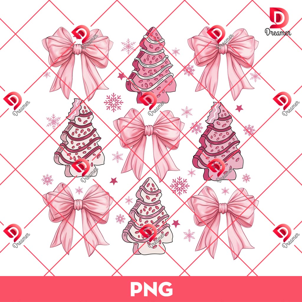 Coquette Pink Christmas PNG, Pink Christmas Tree Christmas Bow PNG 1 Coquette Pink Christmas PNG, Pink Christmas Tree Christmas Bow PNG