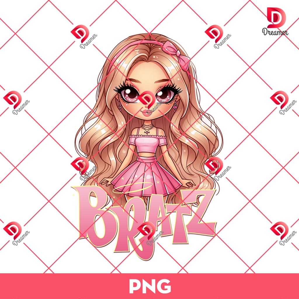 Cute Bratz Karol G Doll Clipart PNG 2 Cute Bratz Karol G Doll Clipart PNG