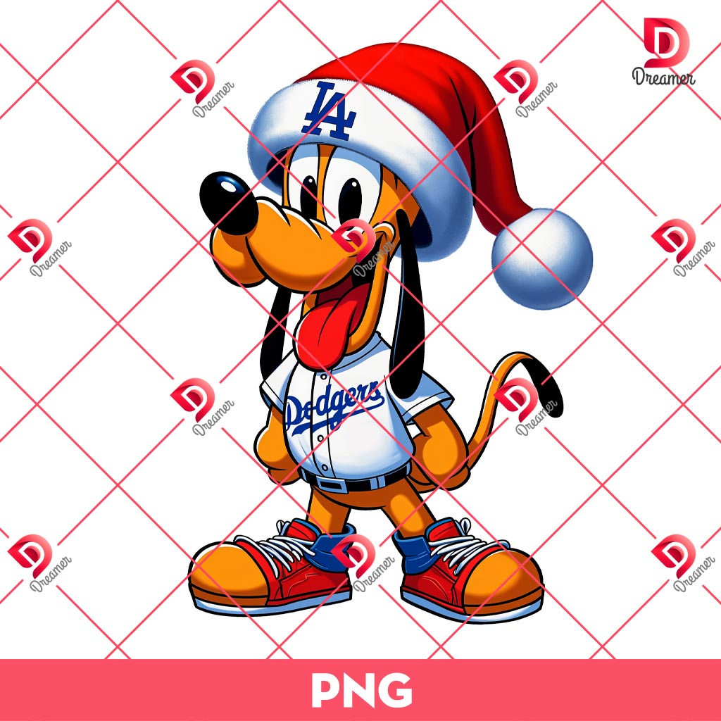 Disney Pluto Dodgers Christmas PNG, Merry Xmas Pluto Los Angeles Dodgers Baseball PNG 1 Disney Pluto Dodgers Christmas PNG, Merry Xmas Pluto Los Angeles Dodgers Baseball PNG