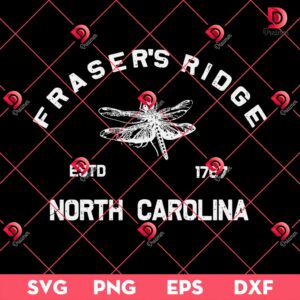 Fraser's Ridge ESTD 1767 North Carolina SVG PNG 3 Frasers Ridge ESTD 1767 North Carolina SVG PNG