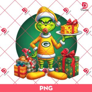 Bundle Green Bay Packers PNG Design, NFL Packers Football PNG Bundle, Bundle NFL Cartoon Football 67 Green Bay Packers Football Grinch PNG, Christmas Football NFL Packers PNG