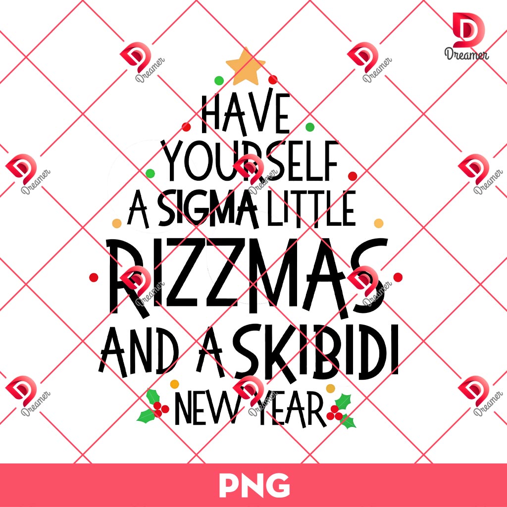 Have Yourself A Sigma Little Rizzmas PNG, Skibidi Rizzmas PNG 1 Have Yourself A Sigma Little Rizzmas PNG, Skibidi Rizzmas PNG