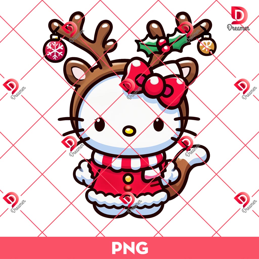 Hello Kitty Reindeer Christmas PNG Bundle, Merry Christmas Hello Kitty PNG Bundle 3 Hello Kitty Reindeer Christmas PNG Bundle, Merry Christmas Hello Kitty PNG Bundle