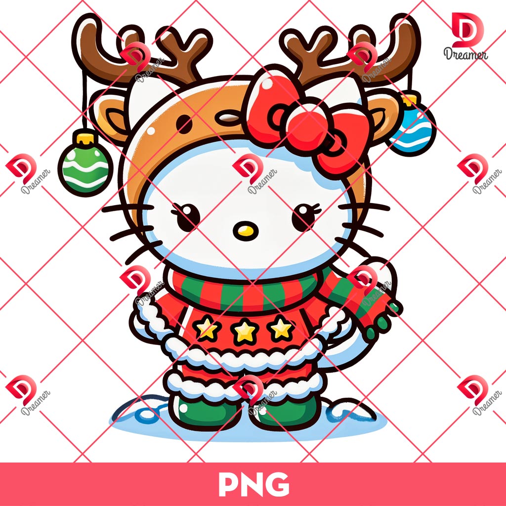Hello Kitty Reindeer Christmas PNG Bundle, Merry Christmas Hello Kitty PNG Bundle 5 Hello Kitty Reindeer Christmas PNG Bundle, Merry Christmas Hello Kitty PNG Bundle