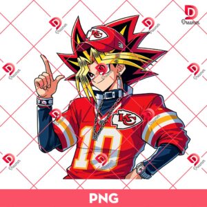 Kansas City Chiefs Yugi Oh Football PNG, NFL Sport Yugi Oh PNG