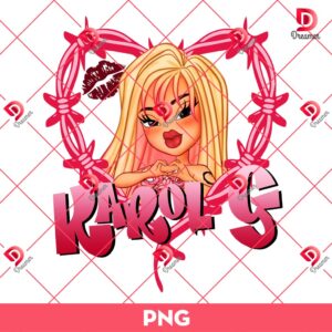 Karol G Bratz DTF Transfers Design PNG