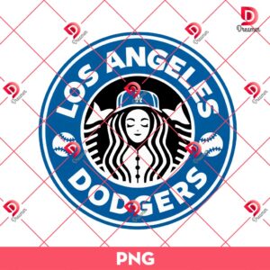 Los Angeles Dodgers Logo Starbucks Coffee PNG