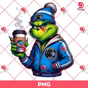 Orlando Magic Grinch PNG, Grinchmas NBA Basketball Orlando Magic PNG