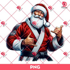Santa Jiu Jitsu PNG 7 Santa Jiu Jitsu PNG 1