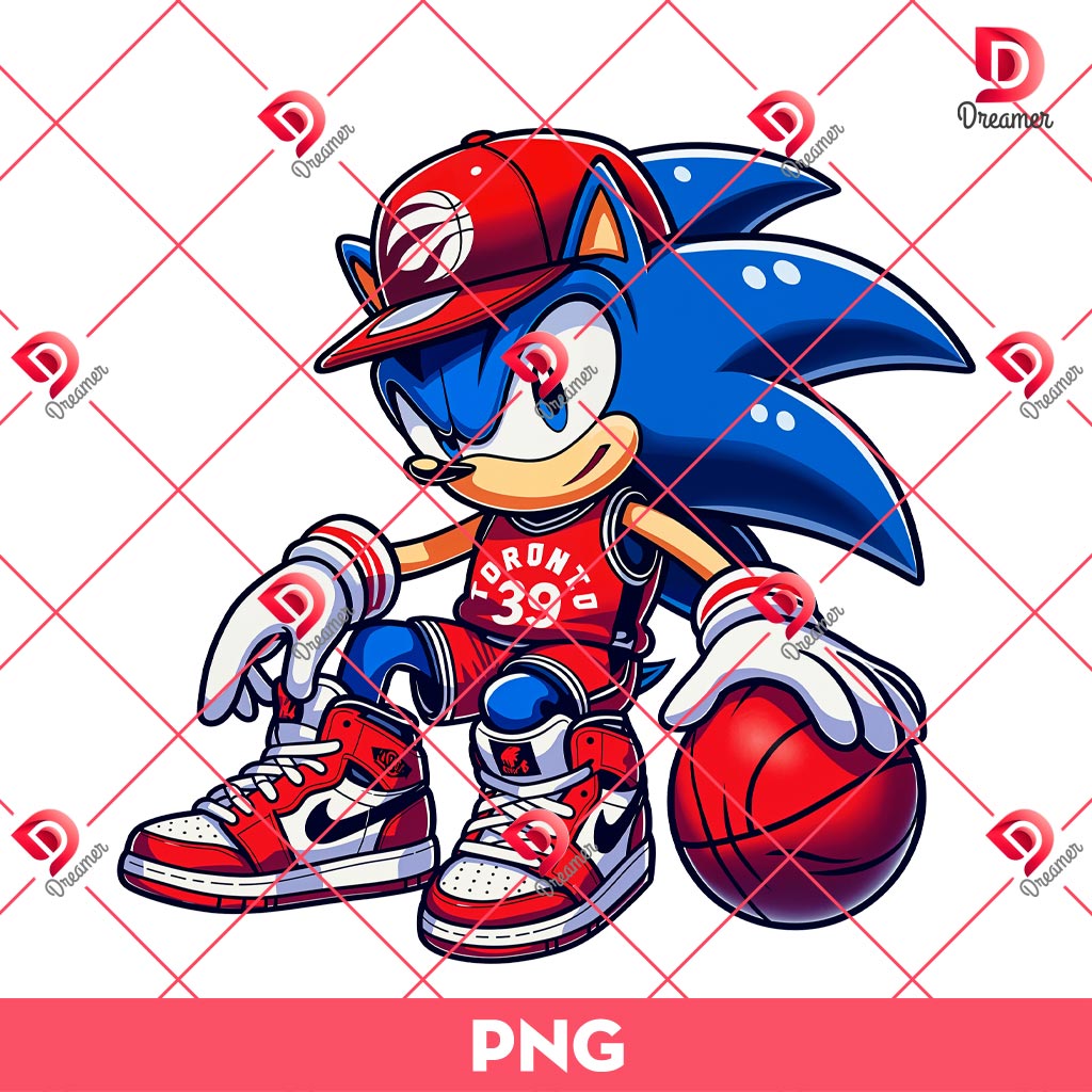 Sonic Toronto Raptors PNG, Sonic NBA Basketball PNG 1 Sonic Toronto Raptors PNG, Sonic NBA Basketball PNG