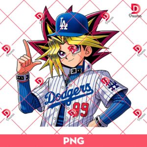 Yugi Los Angeles Dodgers Baseball PNG, MLB Sport Yugi PNG