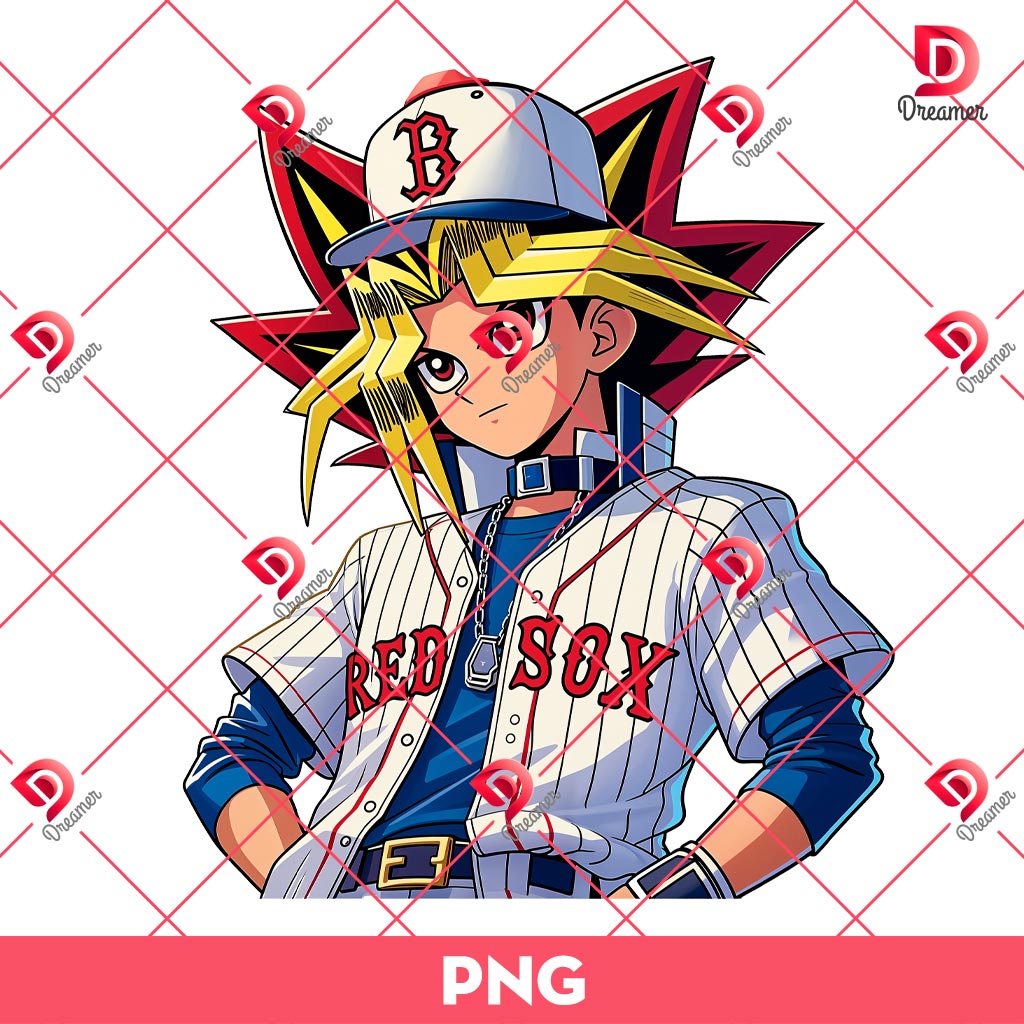 Yugi Oh Baseball Boston Red Sox PNG, Yugi MLB Sport PNG 1 Yugi Oh Baseball Boston Red Sox PNG, Yugi MLB Sport PNG