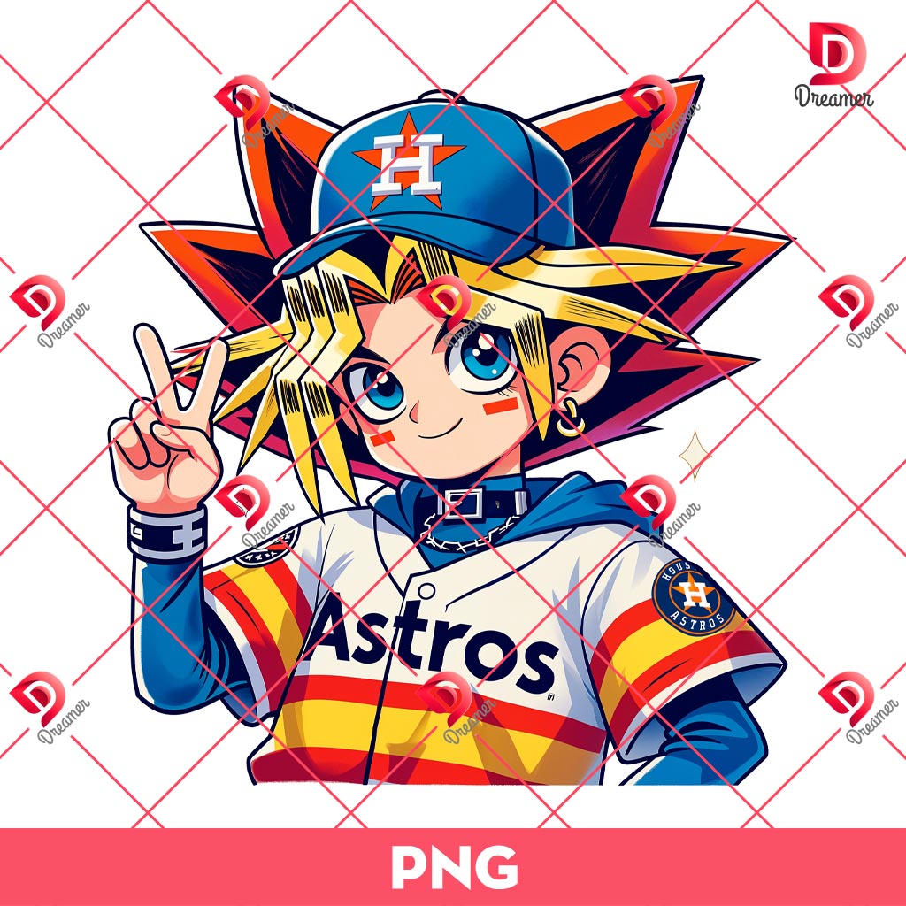 Yugi Oh MLB Houston Astros PNG, Yugi Baseball Sport PNG 2 Yugi Oh MLB Houston Astros PNG, Yugi Baseball Sport PNG
