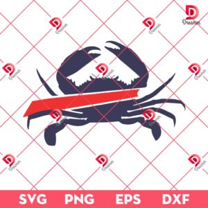 Buffalo Bills Crab Logo SVG PNG, Funny Crab Buffalo Bills NFL Football SVG PNG