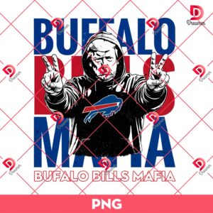 Buffalo Bills Pro Football Donald Trump PNG, Peace Sign Maga PNG Design, Football Trump 2024 Buffalo Bills PNG
